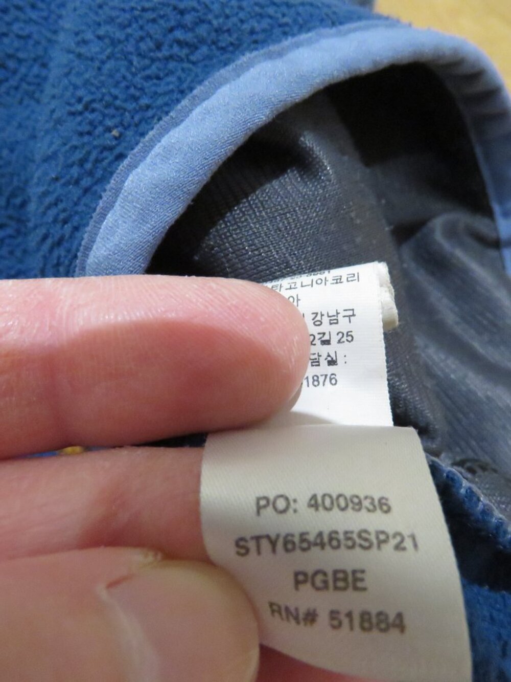PATAGONIA Micro D Snap-T Hooded Full Zip Fleece Jacket Blue Boys Size 12 Outdoor - Picture 13 of 13